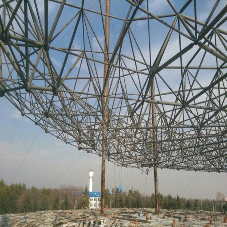 杨浦球形网架钢结构施工方案